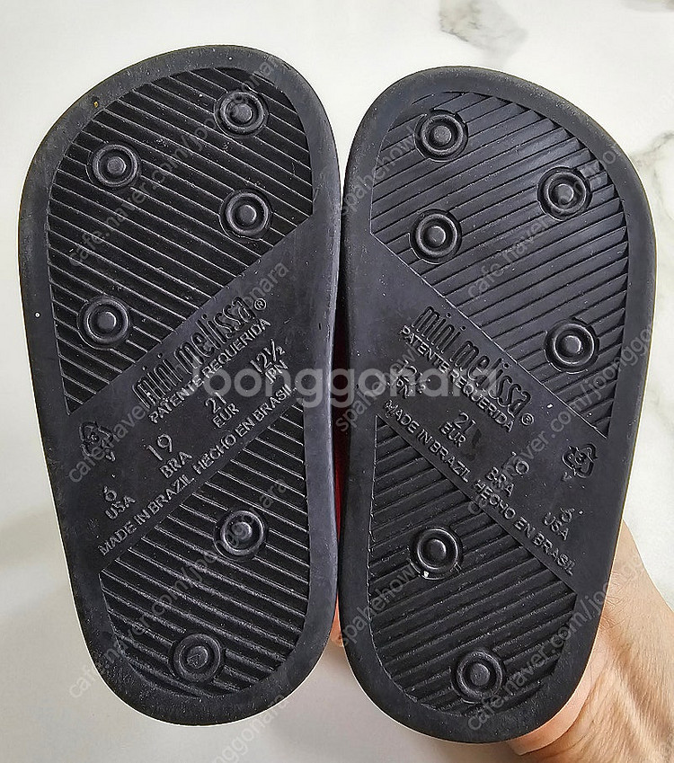 미니멜리사 샌들 130 USA6 EUR21--2