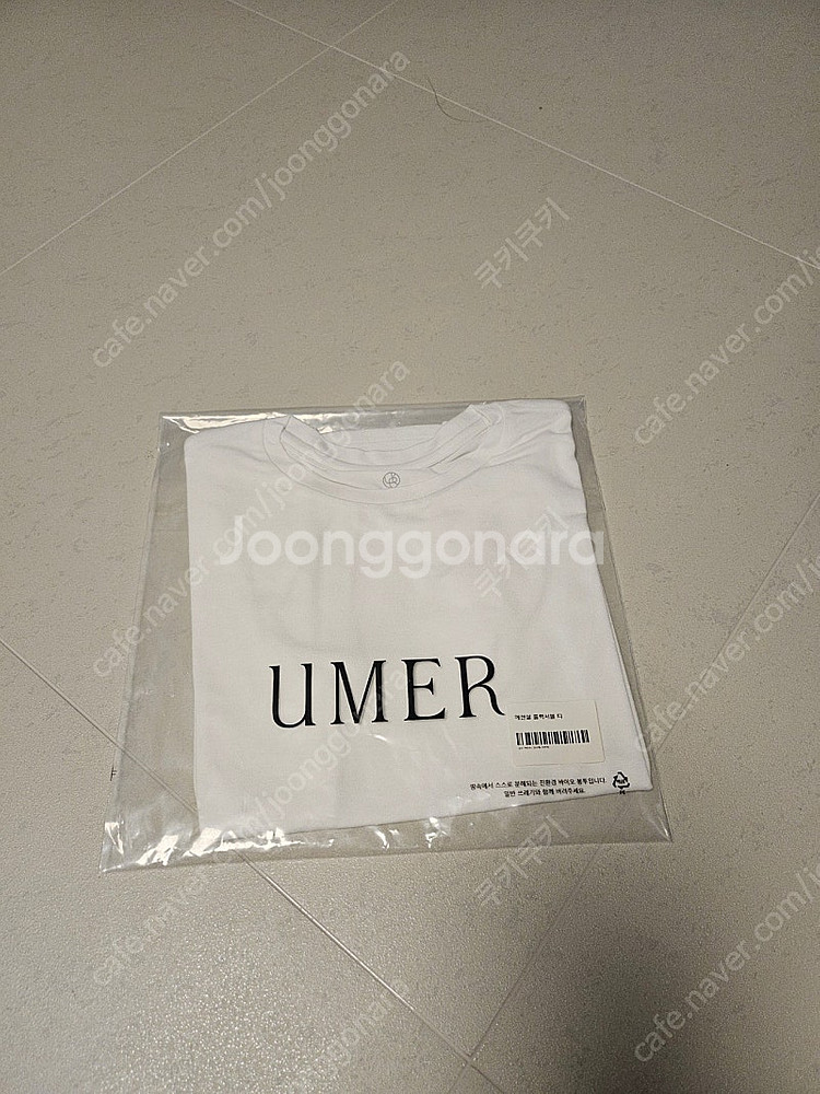 유메르 umer 에센셜 플렉서블 티 미착용 새상품 화이...--0