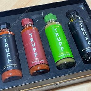 [새상품] 정품 TRUFF 핫소스/ 오일 4종 선물 세트