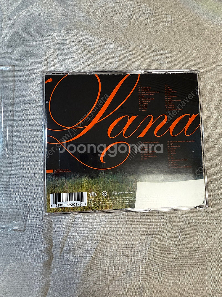 (단순개봉) SZA SOS LANA 2CD 시저 스자--1