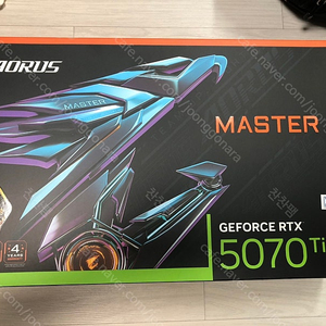 GIGABYTE AORUS 지포스 RTX 5070 Ti MASTER D7 16GB