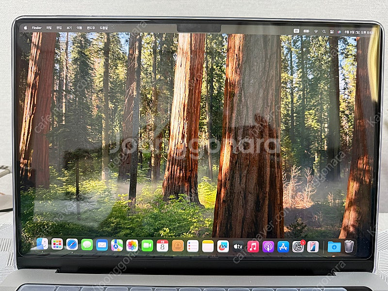 맥북 프로 14인치 M1 프로 512G SSD 실버 팝...--4