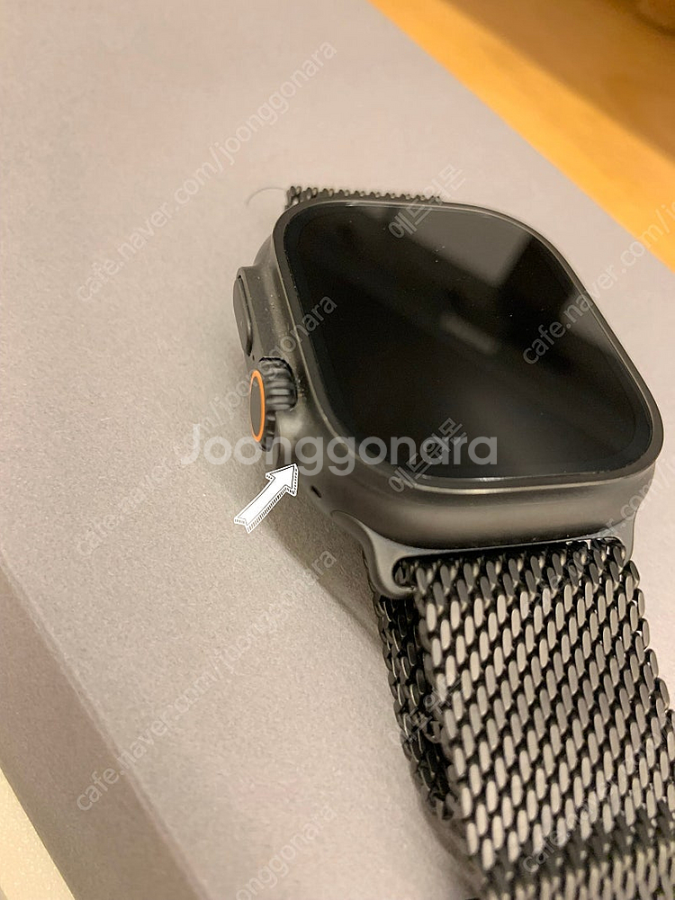 애플워치 울트라 2 블랙 49mm / 배터리 100% ...--2