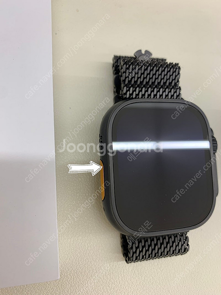 애플워치 울트라 2 블랙 49mm / 배터리 100% ...--3