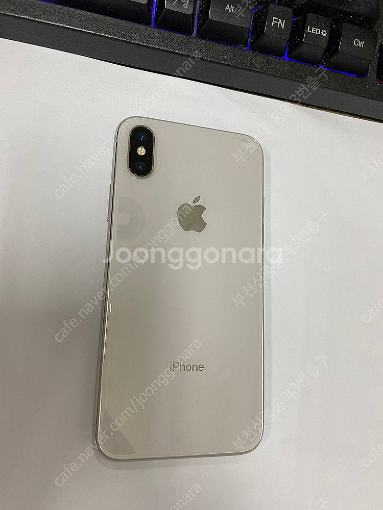 499511 아이폰X 실버 액정SS급 64GB 무잔상 ...--0