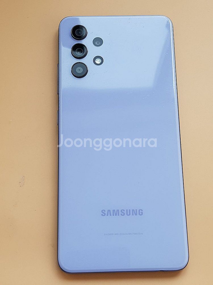 갤럭시A32 64G 퍼플(A325) 깨끗함 10만원--1