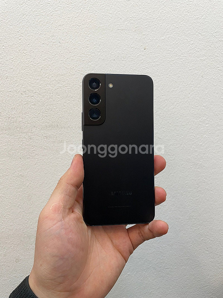 갤럭시S22 블랙 256GB 무잔상 상태좋은 중고24만...--1