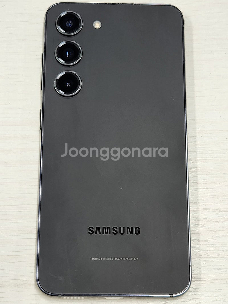 갤럭시 S23 블랙색상 256용량 새상품컨디션 초S급 ...--0