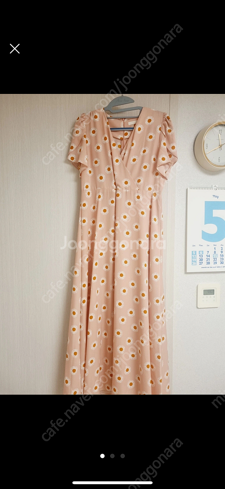 새재품 라밤바룸 제작 여름원피스 m--0