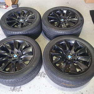 <판매> BMW F10 5시리즈 터빈18인치 순정품중고휠타 매우싸게 판매