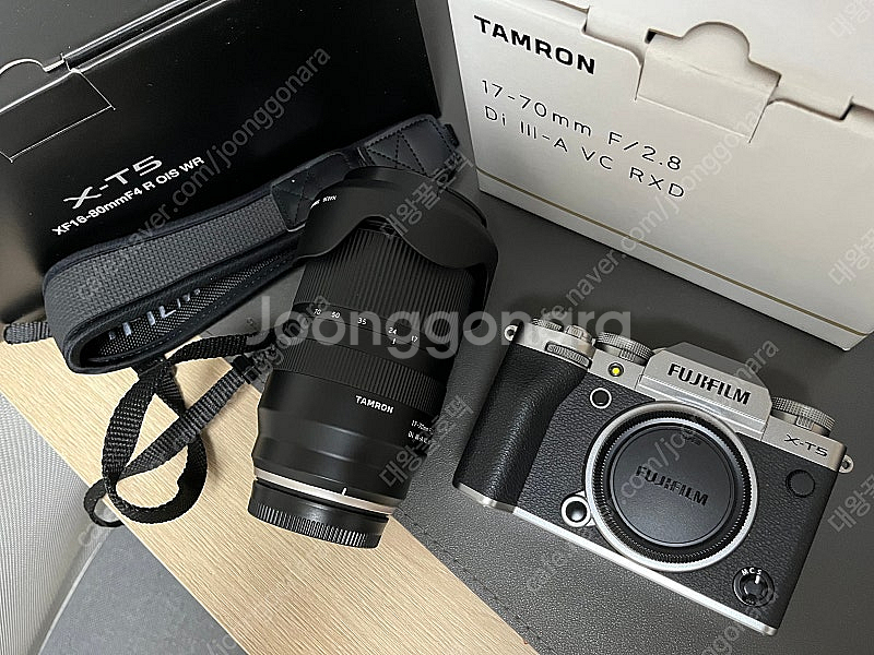 후지 x-t5 + 탐론 17-70 f2.8 세트 일괄 ...--0