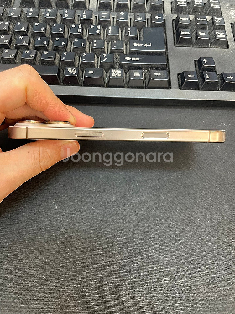 아이폰16프로 데저트 256GB 배터리100% 상태좋은...--4