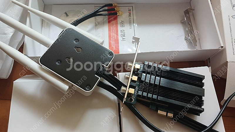 iptime A3000PX pci-e 무선랜카드 (덤으...--4