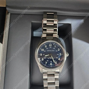 해밀턴 카키필드 오토 티타늄 38mm 청판