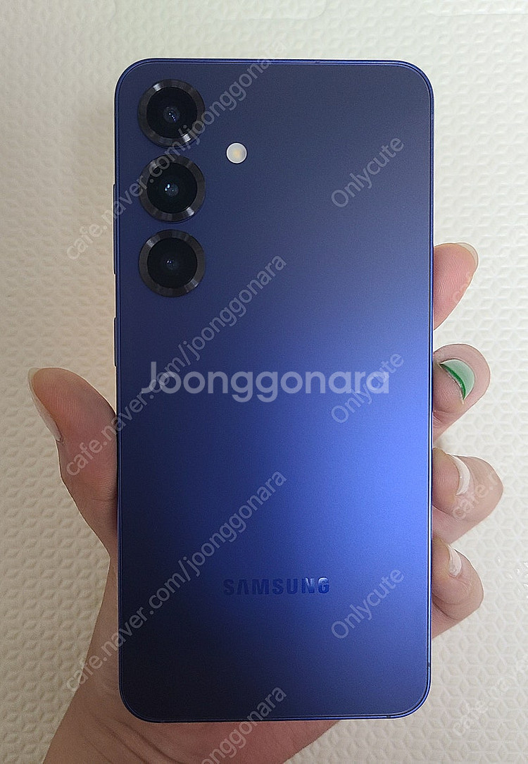 갤럭시 S25 256g 네이비색상--2