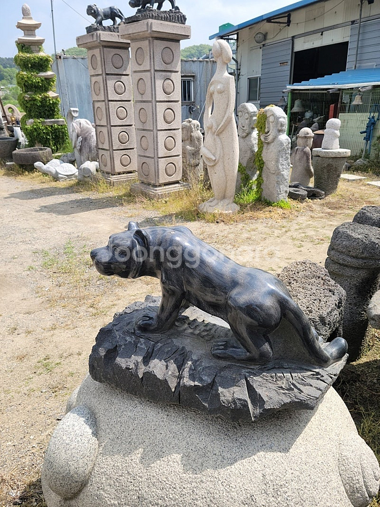 오석 표범 3마리--1
