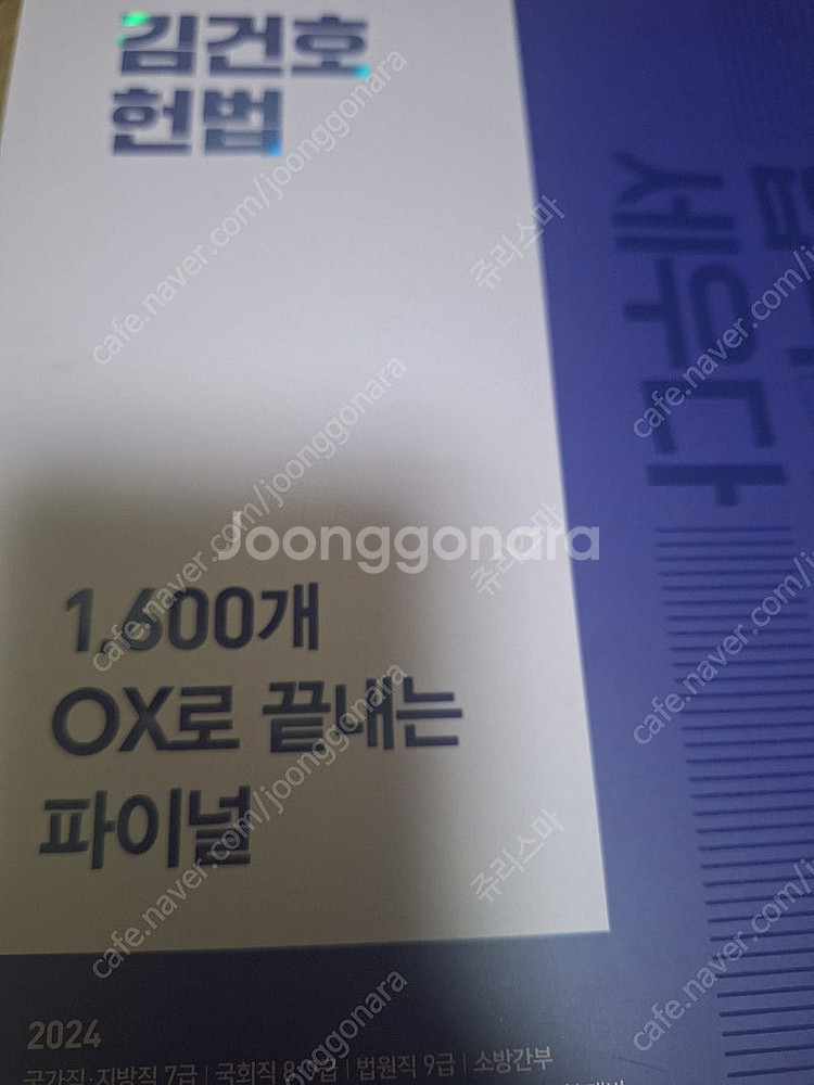 2025 김건호 헌법 비헌기 1600제 ox 모의고사3...--1