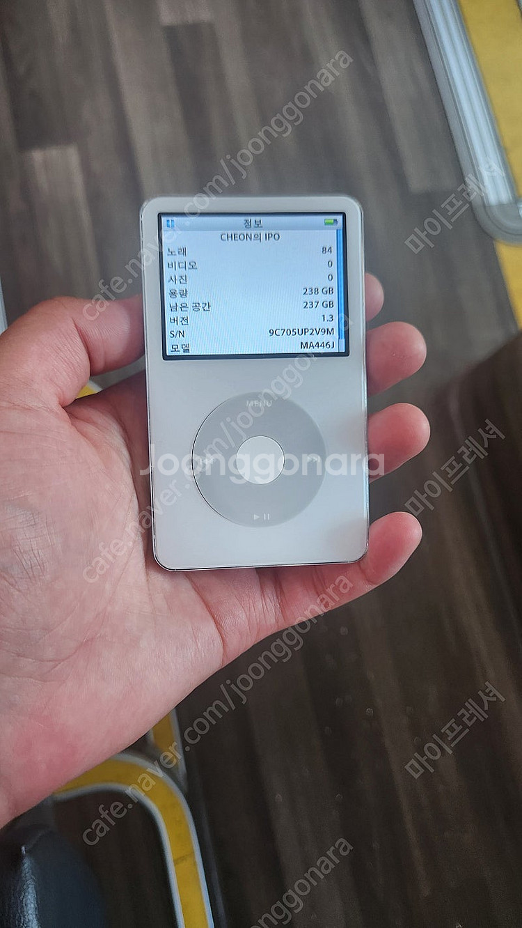 애플 아이팟 클래식 5.5세대 256GB--4