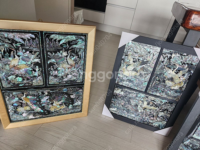 나전칠기 자개액자6--2