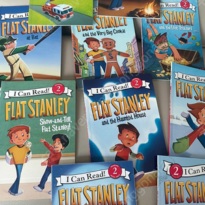 flat stanley 10권, my weird school 4권 리더스