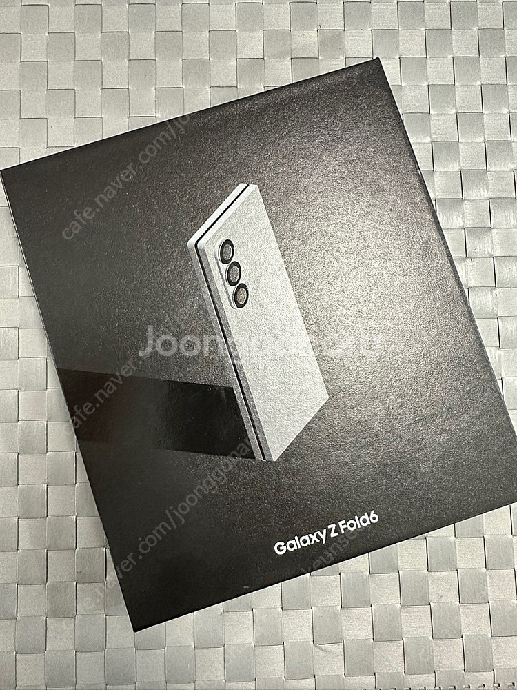 자급제 갤럭시Z폴드6 실버쉐도우 256GB 신품급--2