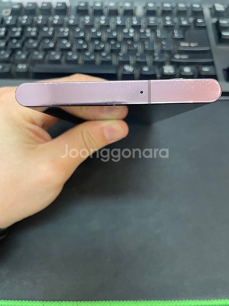 갤럭시S22울트라 버건디 256GB 상태좋은 중고31만...--3