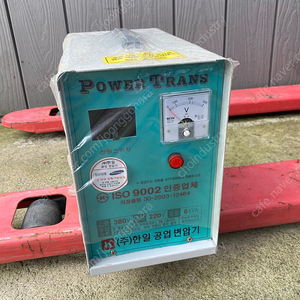 변압기 380v —> 220v 6kva