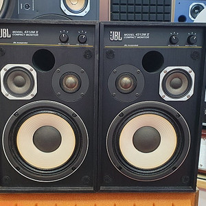 JBL4312M2 컴팩트스피커/블랙/최신버젼