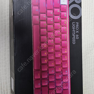 G PRO X 60 LIGHTSPEED 핑크 갈축(텍타일)