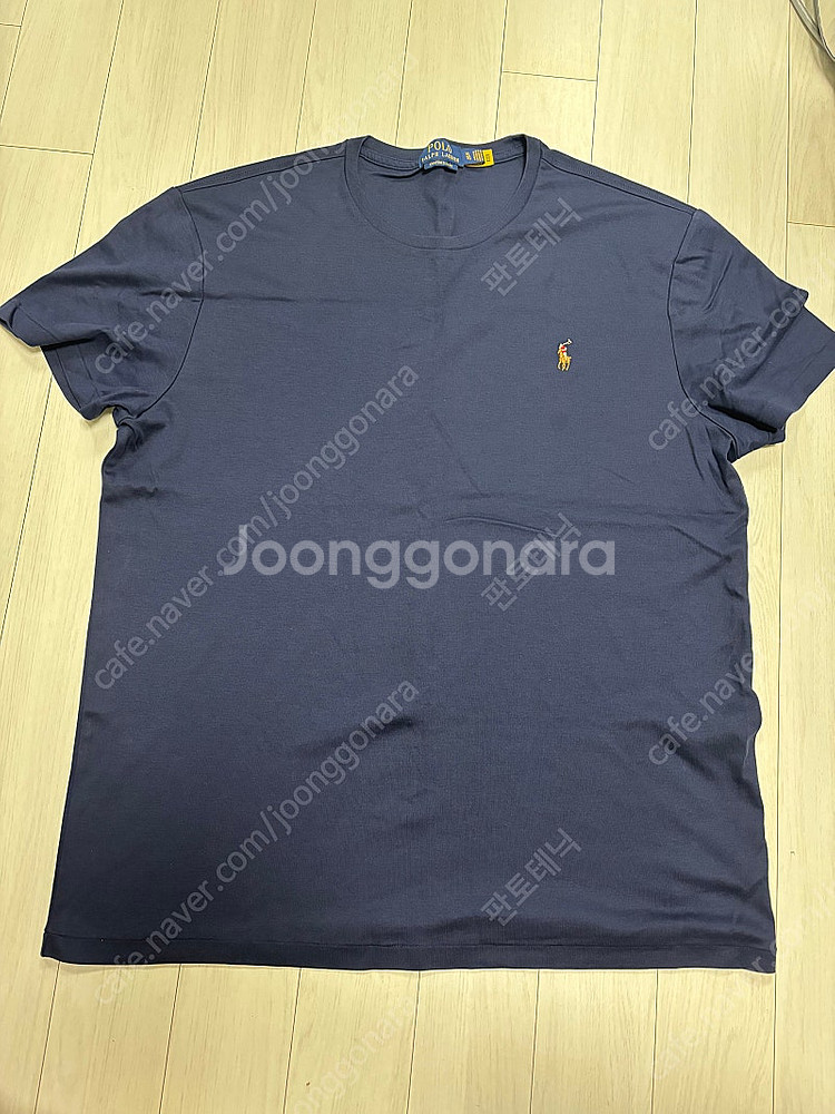 폴로 랄프로렌 커스텀슬림핏 xl 네이비 티셔츠--0