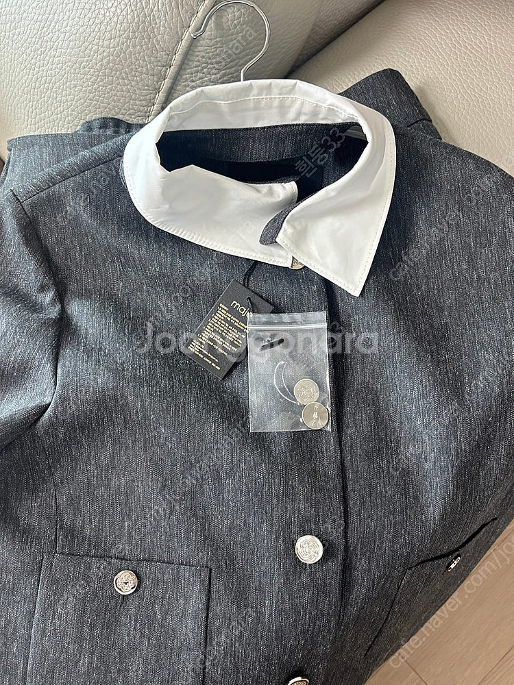 마쥬 자켓, 스커트바지 세트 36사이즈--4