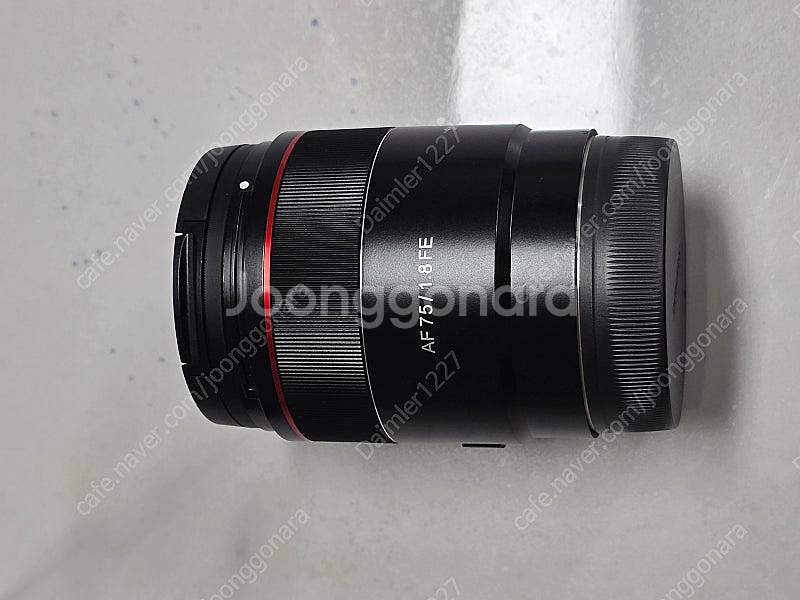 삼양 75mm f1.8 소니마운트 판매--1
