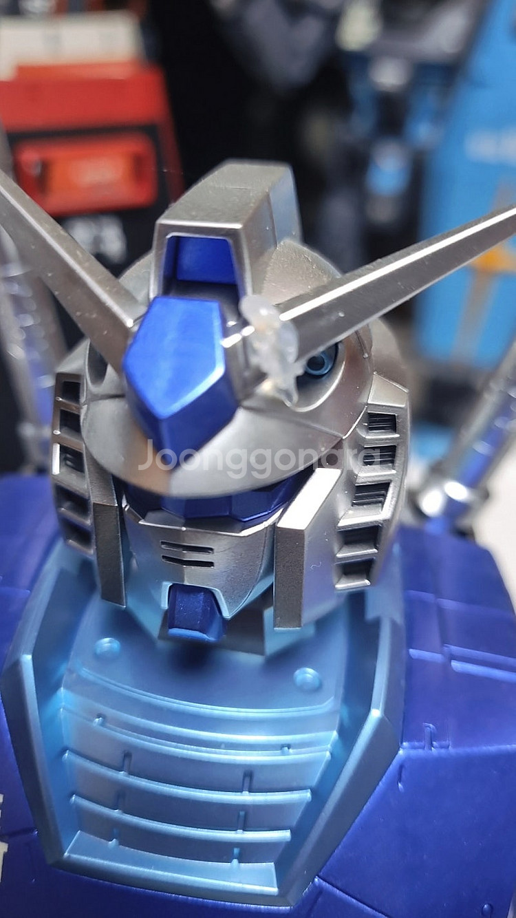 메가급 RX-78-2 ANA 건담 실버코팅도색--4