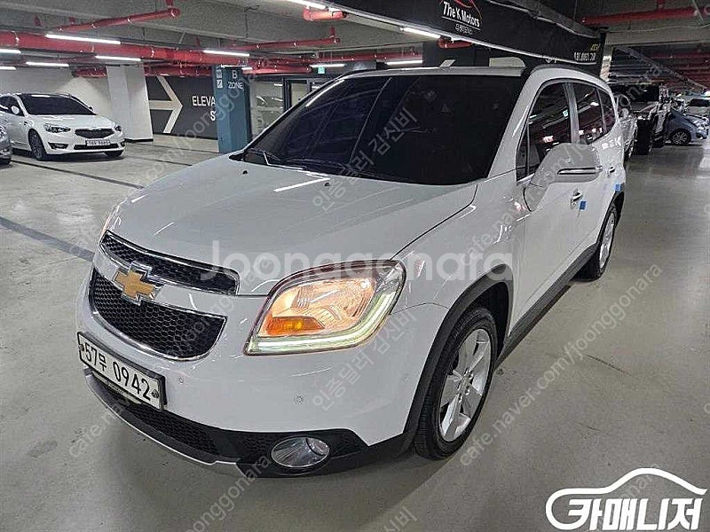 중고차 올란도 LPGI LTZ 세이프티팩 2016 년식 흰색 중고차리스승계--0