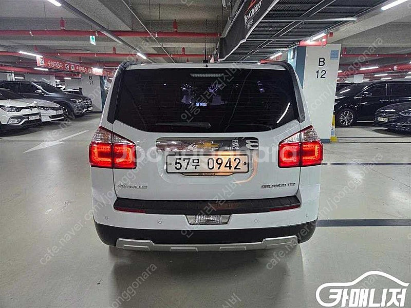 중고차 올란도 LPGI LTZ 세이프티팩 2016 년식 흰색 중고차리스승계--4