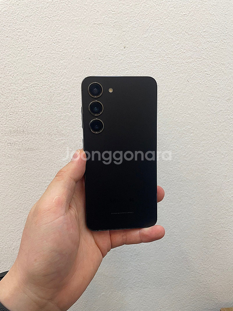 갤럭시S23 블랙 256GB 무잔상 상태좋은 중고36만...--0