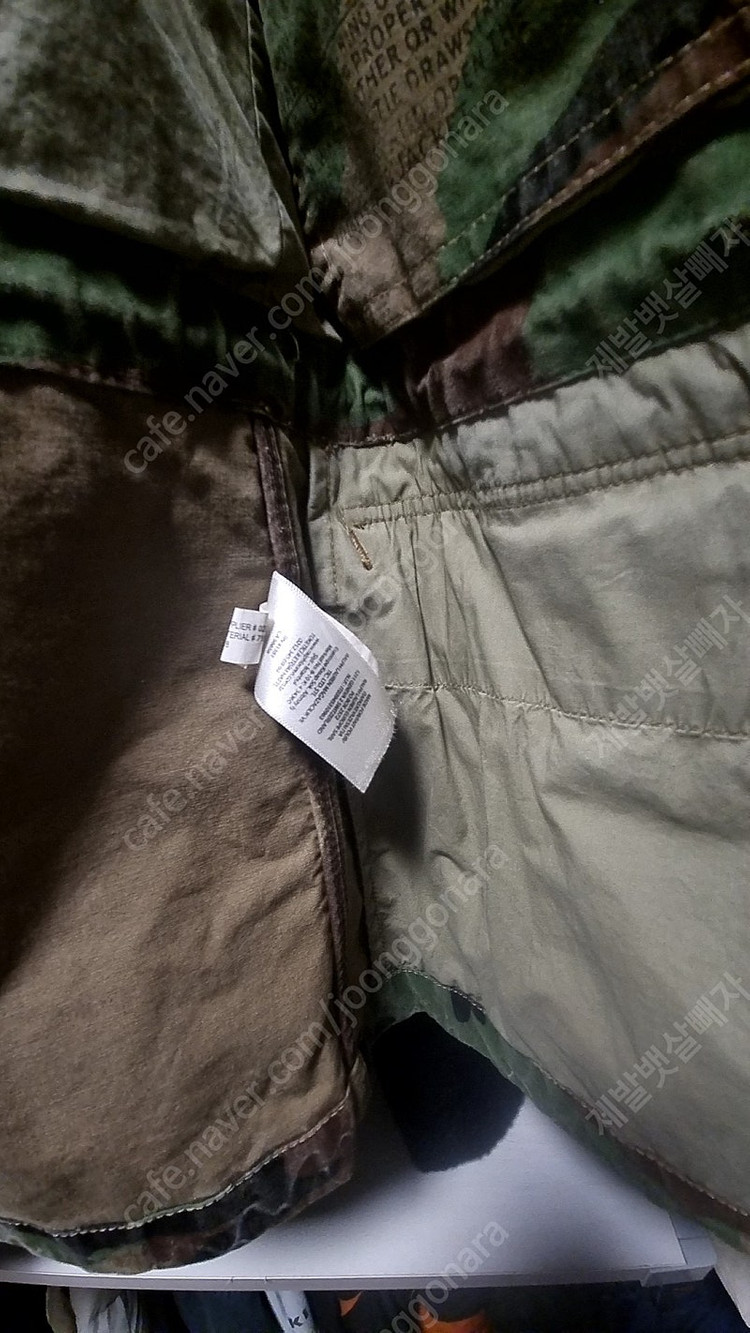 폴로 타이거 일병야상 XS사이즈​ 한국사이즈로 95사이즈정도--2