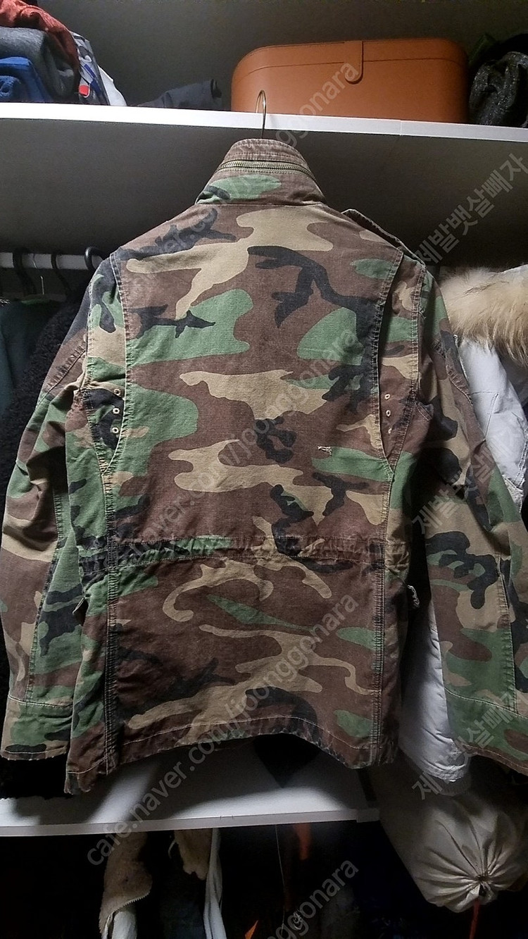 폴로 타이거 일병야상 XS사이즈​ 한국사이즈로 95사이즈정도--3