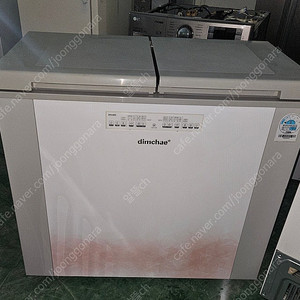 [무료배송설치] 43.중고김치냉장고 뚜껑식 2도어 221L