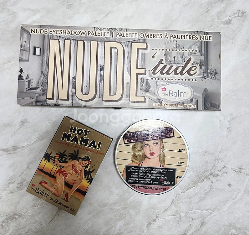 더밤 theBalm 메리루머나이저 하이라이터&핫마마 블...--0