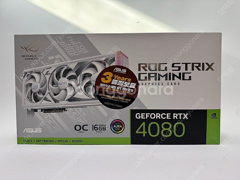 ASUS 4080 STRIX WHITE 스트릭스 화이트--0