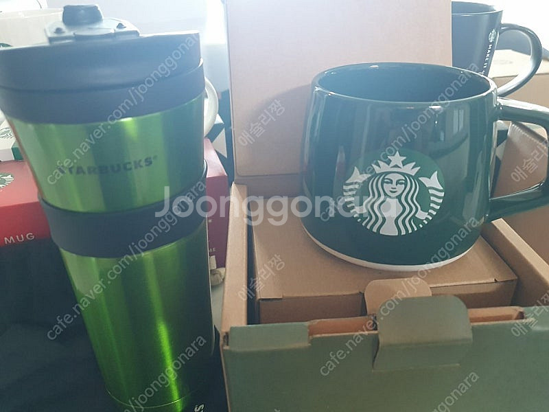 (새상품) 스타벅스 사이렌클래식그린머그, 그린텀블러47...--0