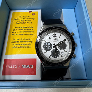 Q TIMEX x 피너츠 크로노그래프 시계 판매합니다