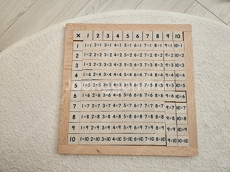 다원 몬테소리 원목 곱셈판--0