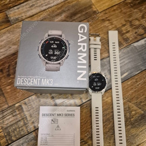 가민 디센트 MK3 43mm 다이빙워치 컴퓨터 프리다이빙 스쿠버다이빙 러닝 등산 워치