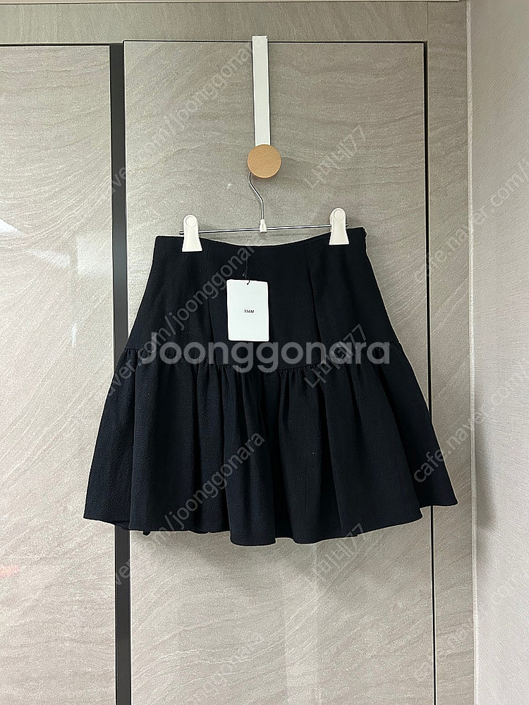 할인️️️뮤제라 11am 린넨스커트 / 블랙s...--1