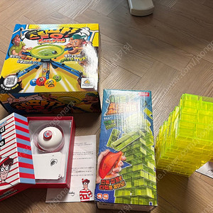 부르르 진동타워& 서비스 보드게임 2종(택포1만4천원)