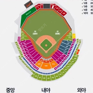 (최저가) 7/30 (수) 한화 vs 삼성 1&3루 내야A&B 2&4&6연석