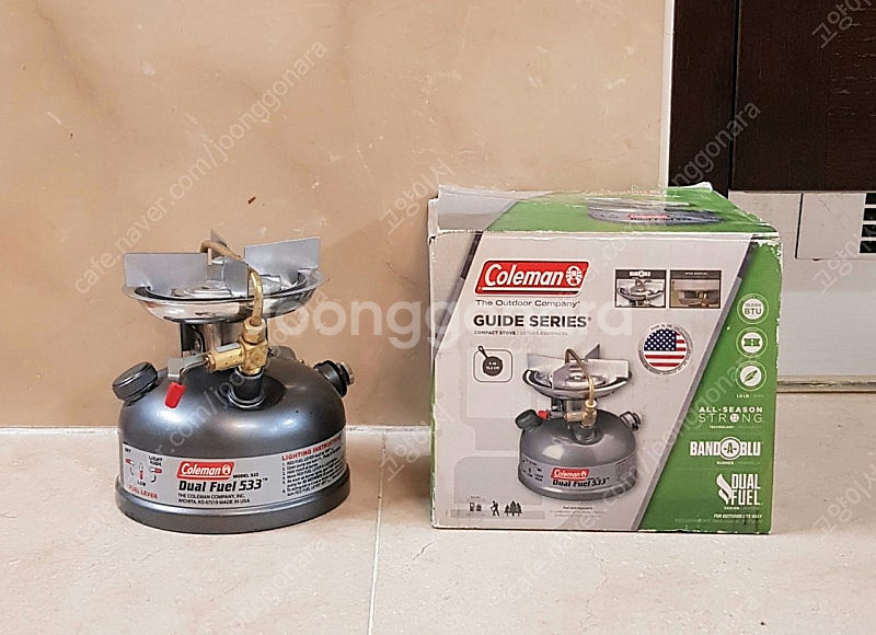 (새제품) 콜맨 533 DUAL FUEL 533 가솔린...--0