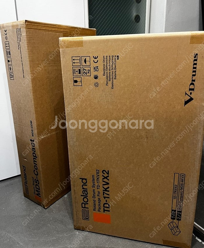 롤랜드 TD-17KVX2 전자드럼 박스채 새거 팔아요--0